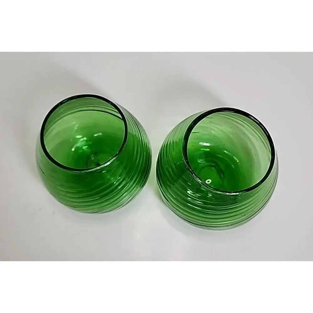 Unmarked hand blown
